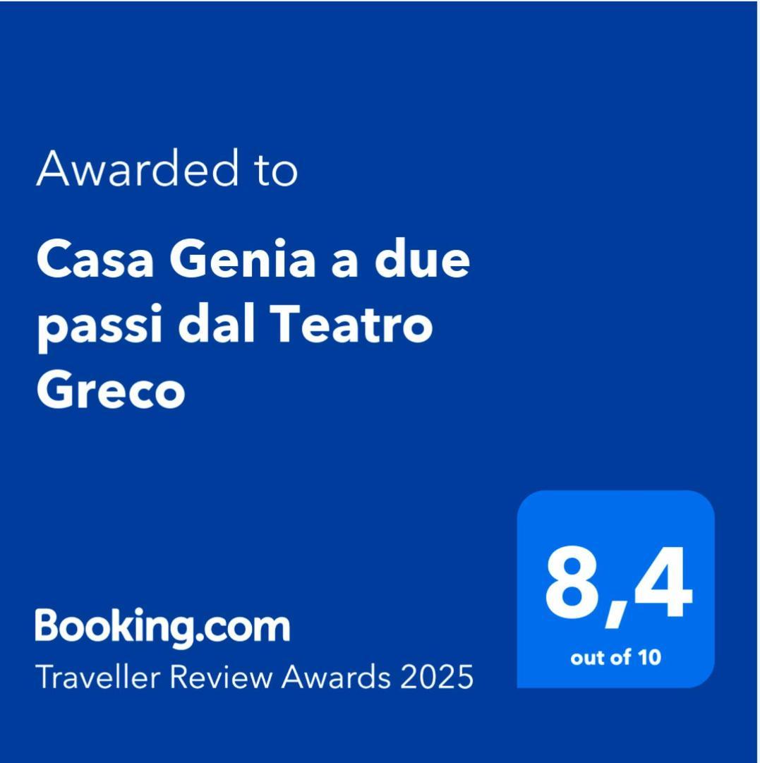 Appartement Casa Genia A Due Passi Dal Teatro Greco à Syracuse Extérieur photo